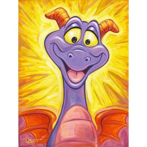 Figment ''Figment Burst'' Gallery Wrapped Canvas by Tim Rogerson - Signed Limited Edition