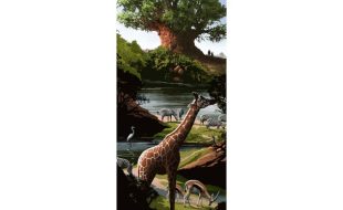 ”Walt Disney World Icons Disney’s Animal Kingdom” Gallery Wrapped Canvas by JC Richard – Limited Edition is available online
