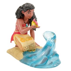 Moana with Wave Figure by Enesco - 8 1/4''