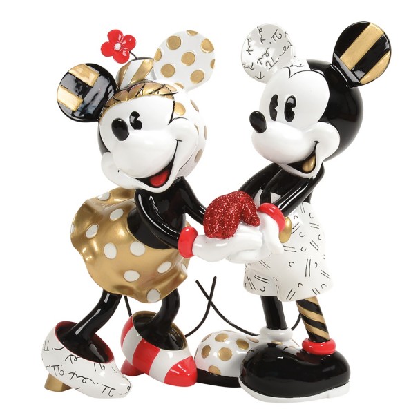 ミッキー＆ミニー ラブフィグ Disney by Britto 2026年新作 Mickey and Minnie Mouse ''The Midas Touch'' Figure by Britto - 7 3