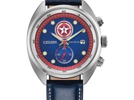 Captain America 85th Anniversary Watch and Coin Set for Adults by Citizen is now out