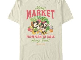 Mickey and Minnie Mouse ”Mickey’s Market” T-Shirt for Adults has hit the shelves for purchase