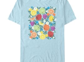 Mickey Mouse Icon Fruit Berries and Blossoms T-Shirt for Adults has hit the shelves for purchase