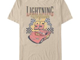 Lightning McQueen T-Shirt for Adults – Cars here now
