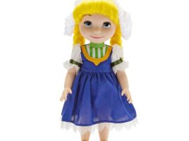 Disney Animator’s Collection ”it’s a small world” Holland Singing Doll – 15” here now