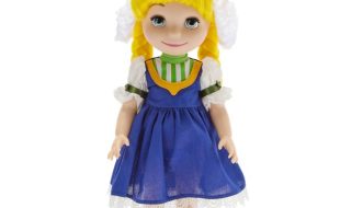 Disney Animator’s Collection ”it’s a small world” Holland Singing Doll – 15” here now