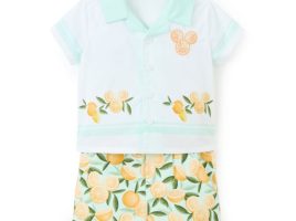 Mickey Mouse Icon Oranges Shirt and Shorts Set for Baby is now out for purchase