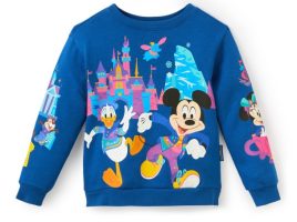 Mickey Mouse and Friends Pullover Sweatshirt for Kids – Disneyland 70th Anniversary is now available for purchase