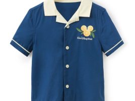 Mickey and Minnie Mouse Fruit Stand Button Down Shirt for Kids – Walt Disney World now available online