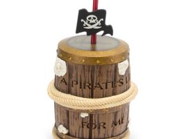 Pirates of the Caribbean 14 oz. Barrel Cup with Straw released today