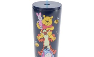 Winnie the Pooh and Pals 22 oz. Stainless Steel Travel Tumbler with Straw is now available
