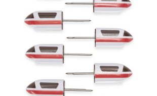 Monorail Corn Cob Holders Set has hit the shelves