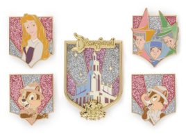 Disneyland 70th Anniversary Vault Collection Pin Set 3 – Limited Edition available online for purchase