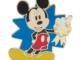 Mickey Mouse ”Best Dad” Pin – Buy Online Now