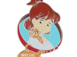 Oliver and Jenny ”Best Cat Parent” Pin – Oliver & Company released today