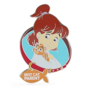 Oliver and Jenny ''Best Cat Parent'' Pin - Oliver & Company