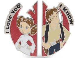 Princess Leia and Han Solo Pin Set – Star Wars is now available online