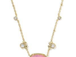 Minnie Mouse Elisa Short Necklace by Kendra Scott here now