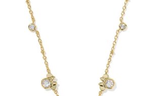Minnie Mouse Elisa Short Necklace by Kendra Scott here now