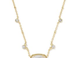 Mickey Mouse Elisa Short Necklace by Kendra Scott – White was released today
