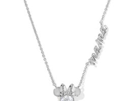 Minnie Mouse ”Mama” Fixed Pendant Necklace by Kendra Scott released today