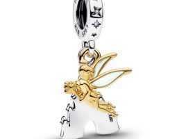 Tinker Bell and Fantasyland Castle Double Dangle Charm by Pandora – Peter Pan is now available for purchase