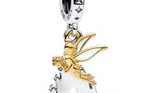 Tinker Bell and Fantasyland Castle Double Dangle Charm by Pandora – Peter Pan is now available for purchase