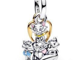 The Aristocats and ”Mom” Double Dangle Charm by Pandora now available