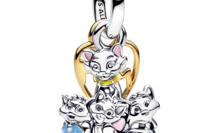 The Aristocats and ”Mom” Double Dangle Charm by Pandora now available
