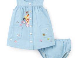 Winnie the Pooh and Pals Denim Dress Set for Baby is now available online