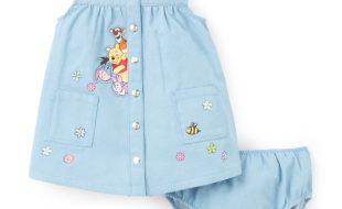 Winnie the Pooh and Pals Denim Dress Set for Baby is now available online