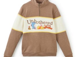 Winnie the Pooh and Pals 1/4 Zip Pullover for Adults is now available online
