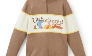 Winnie the Pooh and Pals 1/4 Zip Pullover for Adults is now available online