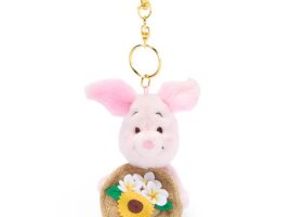 Piglet Summertime Plush Keychain Bag Charm – Winnie the Pooh – 5” – Disney Store Japan now out