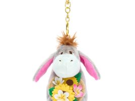 Eeyore Summertime Plush Keychain Bag Charm – Winnie the Pooh – 5” – Disney Store Japan is available online