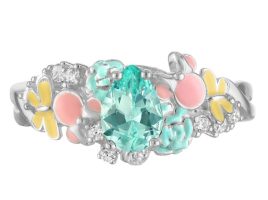 Minnie Mouse Icon Floral Ring by Rebecca Hook has hit the shelves for purchase