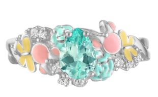 Minnie Mouse Icon Floral Ring by Rebecca Hook has hit the shelves for purchase