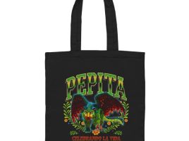 Pepita Canvas Tote Bag – Coco is here now