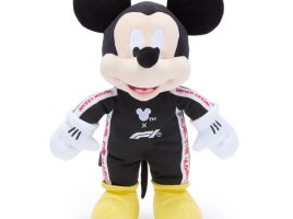 Disney x Formula 1® Velocity Mickey Mouse 2026 Plush – 11” has hit the shelves for purchase