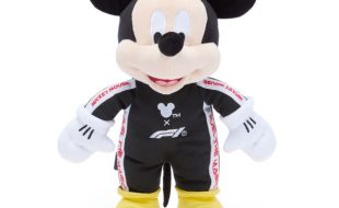 Disney x Formula 1® Velocity Mickey Mouse 2026 Plush – 11” has hit the shelves for purchase