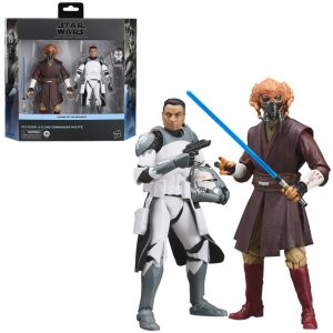 Plo Kloon & Commander Wolffe Action Figure Set - Star Wars The Black Series