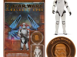 First Order Stormtrooper Action Figure Comic Book and Coin Set – Star Wars Galaxy’s Edge – Limited Edition now out