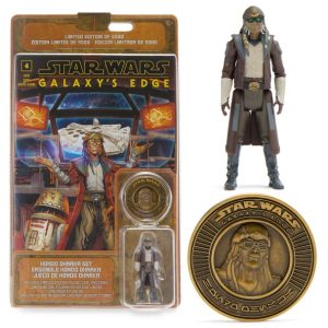 Hondo Ohnaka Action Figure Comic Book and Coin Set - Star Wars Galaxy's Edge - Limited Edition
