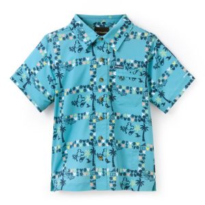 Mickey Mouse PFG Super Slack TideTM Button Down Shirt for Kids by Columbia