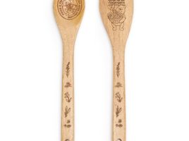 Winnie the Pooh Wooden Salad Spoon Set is now available for purchase