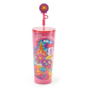 Disney California Adventure 24 oz. Stainless Steel Starbucks® Travel Tumbler with Straw