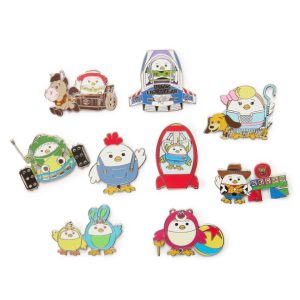 Al's Toy Barn Mystery Pin Blind Pack - Toy Story - 3-Pc. - Shanghai Disney Resort - Limited Release