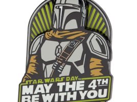 Din Djarin Pin – Star Wars Day May The 4th Be With You – Star Wars The Mandalorian now out for purchase