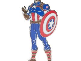 Captain America Pin – Marvel Comics has hit the shelves
