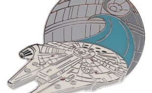 Millennium Falcon and Death Star Pin – Star Wars A New Hope now available online